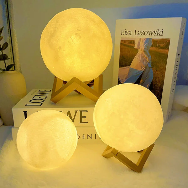Hand-Painted Moon Light Kit