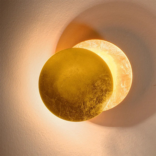 Nordic Moon Eclipse Wall Lamp for Aisle & Bedroom Decor
