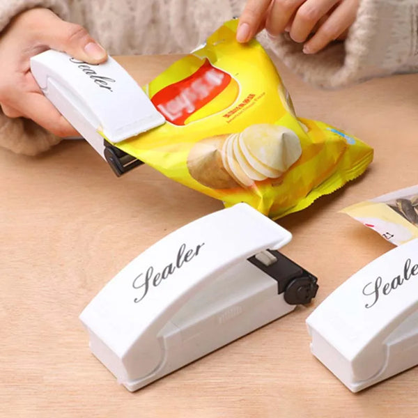 Plastic Heat Bag Sealer for Food Packaging & Kitchen Storage