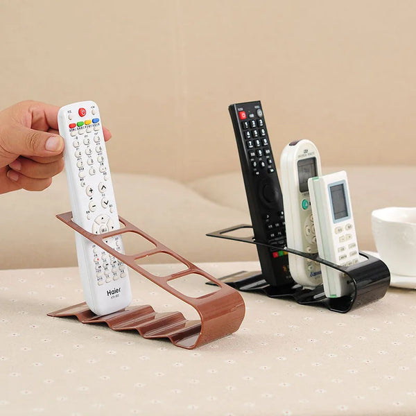 TV/DVD/VCR Organizer with Phone Holder & Remote Control Storage