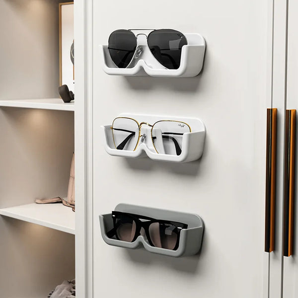High-End Glass Display Cabinet Wall-Mounted for Sunglasses Storage