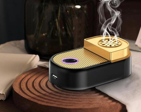 Smart Portable Incense Burner USB Electric Aroma Diffuser Arabic Home Decoration