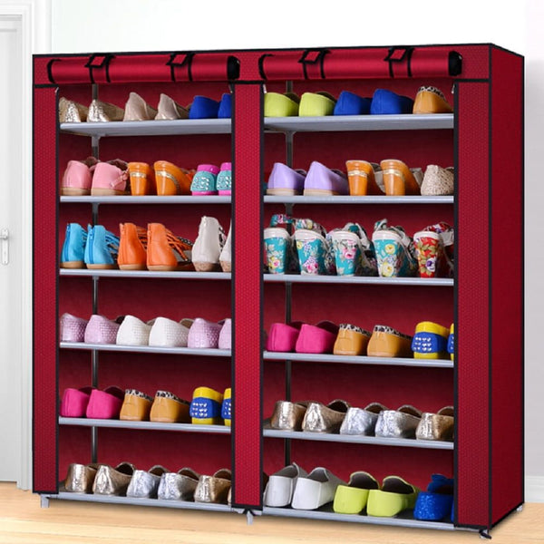 Multi-layer Fabric Shoe Storage Cabinet