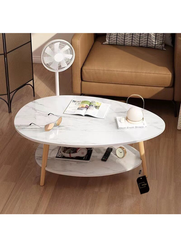 Scandinavian Double Tier Coffee Table
